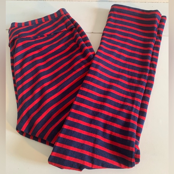 Anthropologie (Kyliya) Lobby Stripe Pant.Pre-owned.Waist 16”with adjustable cord - Picture 5 of 9